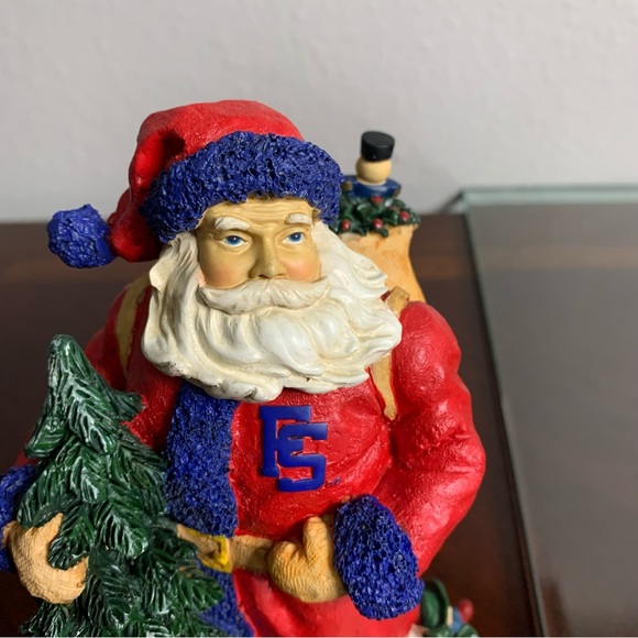 BNIB Collegiate Collectables Fresno State Santa Claus Statue - Picture 2 of 11